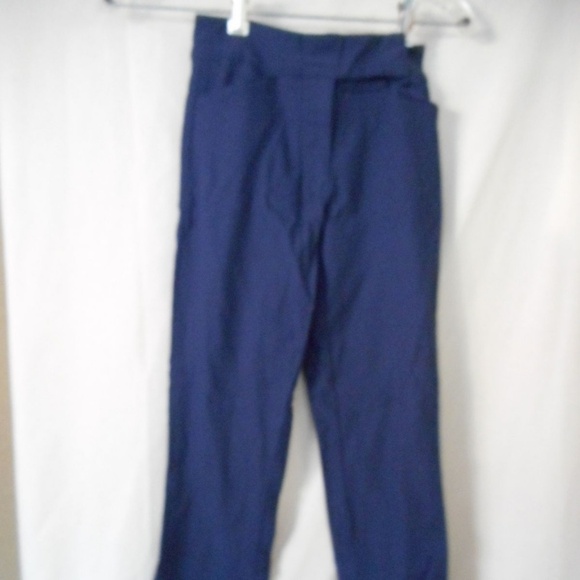 Girls Size 10 no boundaries stretch Navy pants - Picture 1 of 6